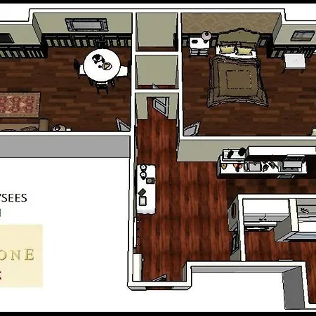 Apartman Le Triomphe Elysees Párizs