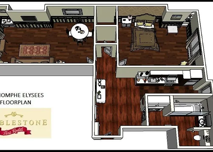 公寓 Le Triomphe Elysees 巴黎